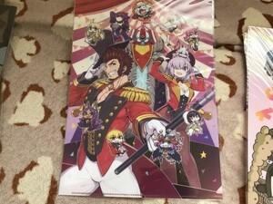 319クリアファイル　FGO Fate Grand Order 　FGO冬祭り 2018-2109 トラベリング大サーカス マシュ　　スカサハ　ギルガメッシュ