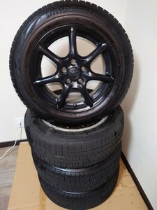 【売切り！処分価格！】スタッドレス 215/60R17 ブリザック VRX2 6-7部山 50エスティマ純正ホイール 17インチ 2019年製造2シーズン使用