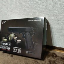 ハンドガン エアコッキングガン　GM0292 Air Spot Gun　高性能エアガン　6mm 0.12g　サバゲー_画像7