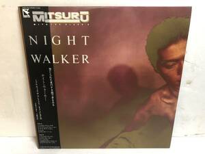 31209S 帯付12inch LP★ミツル・ウィズ・ザ・ブレイクス/MITSURU with The Blake's/NIGHT WALKER★28HB-7006