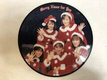 31210S 帯付12inch LP★MERRY X'MAS FOR YOU★河合その子/国生さゆり/城之内早苗/渡辺美奈代/渡辺満里奈★25AH 2095_画像3