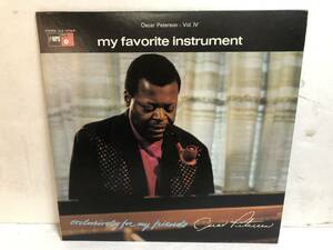 31211S 12inch LP★オスカー・ピーターソン/OSCAR PETERSON/Piano Solo/MY FAVORITE INSTRUMENT★ULS-1574-P