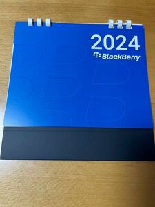 BlackBerry社　カレンダー　2024 卓上カレンダー　ブラックベリー社