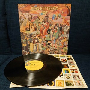 中古 レコード LP ★ US盤 アイアン・バタフライ IRON BUTTERFLY 『 LIVE 』SD33-318 1970年 サイケ ROCK ロック ライブ盤 オリジナル 