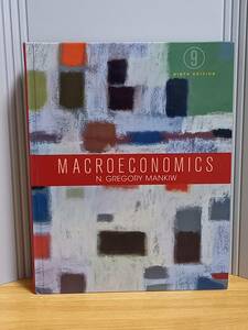 英語洋書　グレゴリー・マンキュー　マクロ経済学　第9版　Macroeconomics　Ninth Edition　N. Gregory Mankiw 