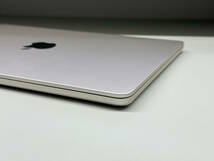 【極備品】MacBook Air M2 16GB 256GB 2022 CTO 13.6インチ ノート PC Apple スターライト 英語配列 USキー_画像7