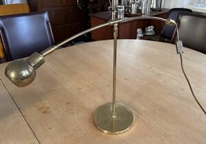 ドイツ 真鍮 ブラス テーブルランプ 照明 ビンテージ
