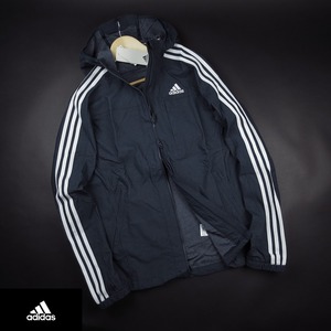 新品★アディダス/adidas/デニムライク スリーストライプス ストレッチウーブントラックトップF22/389紺/【L】