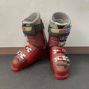 【SB024】スキーブーツ☆SALOMON サロモン☆サイズ：24.0～24.5cm 283mm☆ファンスキー スキー用品 スノーウェア