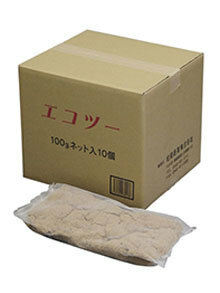 エムテートリマツ 油吸着材 エコツー 100g 入数：1箱(10個入) (045187-001)