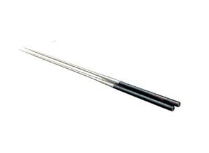 エムテートリマツ 黒檀柄盛箸 21cm (035002-004)