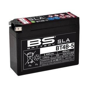 BSバッテリー バイク用バッテリー SLAバッテリー ヤマハ RZ50 BT4B-5 2輪