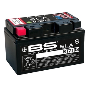 BSバッテリー バイク用バッテリー SLAバッテリー ホンダ スーパーフォア BTZ10S 2輪