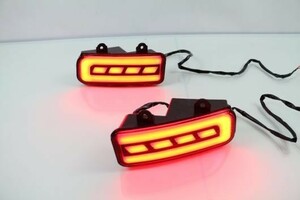 リフレクター LED リア バンパー ライト リアフォグランプ ブレーキライト ホンダ CRV 2012-16 running brake turn AL-AA-9592 AL