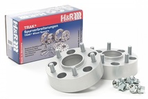 H＆R スペーサー TRAK＋ ジャガー XK8/XKR 1996年～2005年 DRMタイプ 15mm厚 5穴 PCD120.65 73.8φ 入数：1セット(2枚) 3085738_画像1