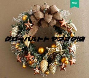  new goods arrival hand made * Christmas wreath 35cm* gorgeous * lease * wall decoration * entranceway lease * party for 