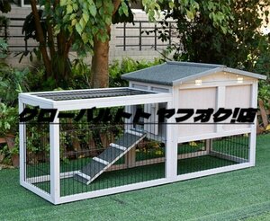 実用 豪華別荘 別荘 丈夫 ペットハウス 犬舎 犬小屋 キャットハウス ハウス おうち 屋外野外 庭用 通気性 耐磨耗 簡単組立