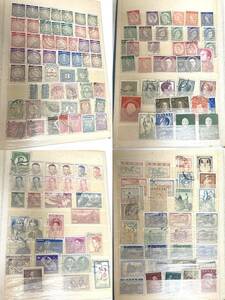  postage included # foreign stamp abroad stamp domestic stamp used .. seal equipped album together 