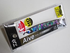 ダイワ　AIVE　セミロング　ブラックシェル　35g　アイヴ　M.S.T　サクラマス　海サクラ　ウミサクラ　海アメ