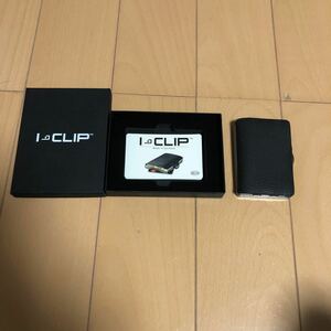 I CLIP カードケース　本革　黒　ドイツ製