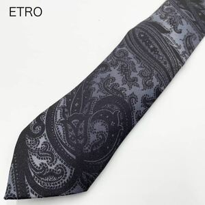 【美品】ETRO エトロ ネクタイ ペイズリー柄 シルク 結婚式 成人式 二次会 パーティ 入学式 卒業式 冠婚葬祭 セレモニー 通勤 通学