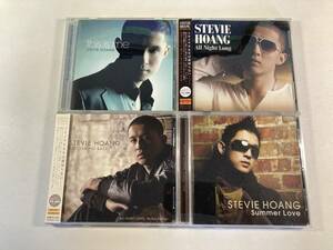 W7992 スティーヴィー・ホアン 国内盤 4枚セット｜Stevie Hoang this is me All Night Long No Coming Back Summer Love