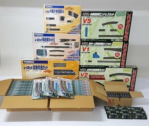 【ジャンク】【中古】KATO 20-860 20-864 11-103 他 TOMIX 91063 91068 他 Nゲージ レール 他 まとめ売り【大型160サイズ】【福山店】