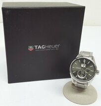 【中古】TAG HEUER タグホイヤー CARRERA カレラ CALIBRE 8 キャリバー8 GMT オートマチック WAR5012 腕時計【60サイズ】【福山店】_画像1