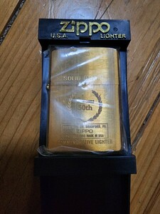 ZIPPO ジッポー オイルライター ゴールド　50周年記念モデル　ジッポー ソリッドブラス 50周年 