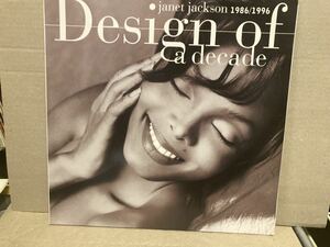 JANET JACKSON【2枚組LP DESIGN OF A DECADE 1986/1996】R&B/SOUL/POPS