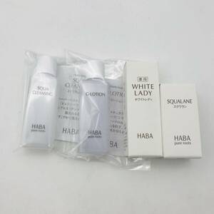 HABA ハーバー はじめてスクワランセット 化粧品 美容液 化粧オイル クレンジング ローション 未使用品 