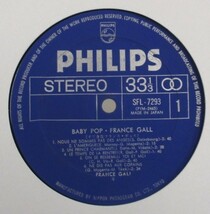 # 綺麗 # France Gall / Baby Pop すてきなフランス・ギャル [ 国内 JPN ORIGINAL LP Philips SFL-7293 ] RARE NOT FLIP BACK COVER_画像5