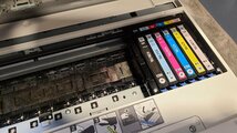 【EPSON EP-976A3 インクジェットプリンター　吸収パッドエラー　通電のみ確認　中古】_画像5