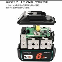 （全国一律送料無料）　waitley製高額バッテリー【2個】18RD 6A2口急速充電容量 【1台】　_画像8