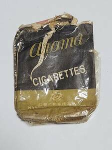５９　戦前　aroma　満洲煙草株式会社　たばこ空箱　パッケージ
