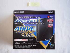 NEC Aterm WX5400HP PA-WX5400HP Wi-Fi6無線ルーター　【9F1】