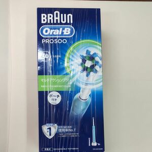ブラウン オーラル PRO500 未開封品　電動歯ブラシ