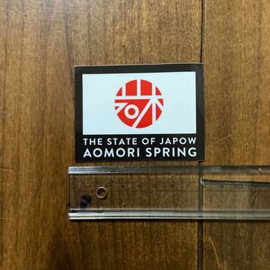 THE STATE OF JAPOW AOMORI SPRING シール