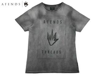 ★AFENDS アフェンズ 初期 ヴィンテージ加工 半袖 プリント Tシャツ メンズ L