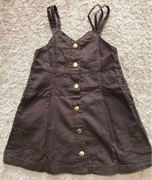 apres les cours ジャンパースカート 90サイズ ベビー キッズ