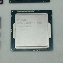 ▼ PCパーツ セット INTEL Core i7-4790K SR219 4.0GHz i9-9900K SRELS 3.6GHz CMW16GX4M2A2666C16W MS-4390 等_画像6