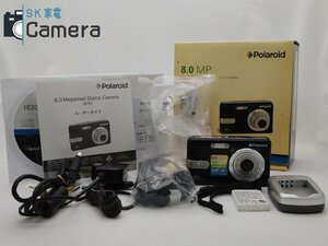 POLAROID ｔ830 CCD ポラロイド コンパクトデジタルカメラ 箱 説明書 付