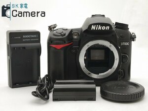 Nikon D7000 ショット数約1000回 ニコン 電池 充電器付