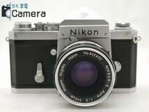 Nikon F アイレベル 641万 + NIKKOR-S Auto 5cm F2 非Ai PAT.PEND. 9枚絞り フード付 ニコン_画像2