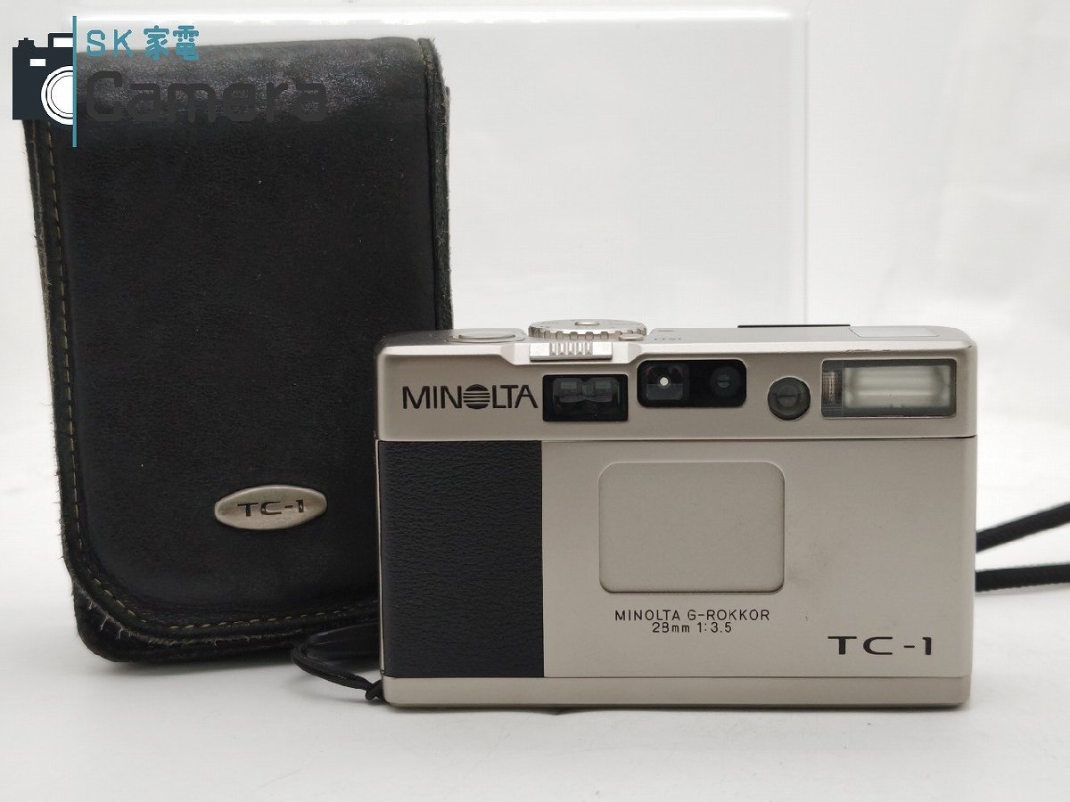 Yahoo!オークション -「minolta tc-1 ミノルタ tc1」(コンパクトカメラ 