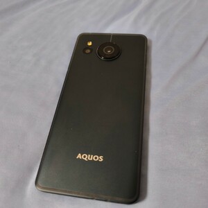 【保護ガラス貼付済・SDカード＆ケース付】AQUOS sense8 SH−M26 コバルトブラック　残債なし