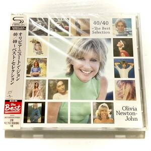  нераспечатанный CD OLIVIA NEWTON-JOHN 40/40 ~ лучший * selection SHM-CD2 листов комплект M017