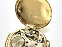 旧家蔵出 K18 刻印 SPECIAL LIOBA レディース 時計 総重量11.7g 18金 ゴールド アンティーク 手巻腕_画像3