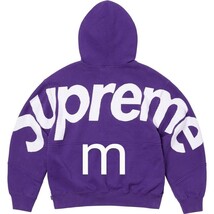 Supreme Big Logo Jacquard Hooded Sweatshirt_画像1