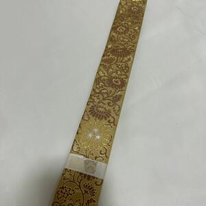 未使用品【金襴輪袈裟】 合用 天台宗 法要 葬儀 仏具 僧侶 装束 法衣